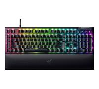 RAZER BlackWidow V4 Yellow Switch filaire Clavier de gaming allemand, QWERTZ noir éclairé