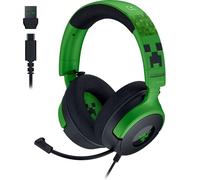 Razer Casque de Jeu Filaire Kraken V4 X : Pilotes de 40 mm - Micro cardioïde - Coussins en Mousse à mémoire de Forme - Éclairage RVB Chroma - Câble de Type C et Type A - pour PC, Mac, PS5, Nintendo