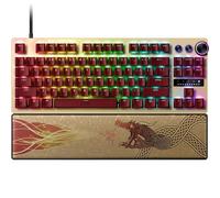 Razer Clavier de jeu Huntsman V3 Pro TKL Esports : commutateurs optiques analogiques Snap Tap - Déclenchement rapide - Actionnement réglable - Touches multimédia et cadran - Touches PBT