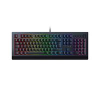 Razer Cynosa V2 Clavier de Jeu à Membrane (Tastière avec Touches Soft Spring-Loaded, Touches multimédias, Gestion des câbles, programmable, éclairage RVB) Disposition Informatique, Noir