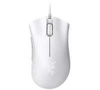Razer DeathAdder Essential (2021) - Souris Gaming Filaire avec Capteur Optique de 6400 DPI (Design Ergonomique, 5 Boutons Programmables, Jusqu'à 10M de Clics) Blanc