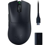 Razer DeathAdder V3 Pro HyperPolling Wireless Dongle - Souris Esport Ultra légère dotée d’Un Polling Rate sans Fil réel de 8k Hz (63 g, Capteur Optique 30K, Switches optiques 3ème gén) Noir