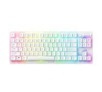 Razer DeathStalker V2 Pro Tenkeyless (Switches Rouges) - Clavier Gamer Optique sans-Fil à Profil Bas (Switches Optiques Linéaires et Silencieux, sans-Fil HyperSpeed, Bluetooth) Clavier US | Blanc