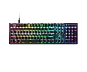 Razer DeathStalker V2 (Switches Rouges) - Clavier Gamer Optique à Profil Bas (Switches Optiques Linéaires et Silencieux, Bluetooth 5.0, USB-C, Finitions des Touches au Laser) Clavier US | Noir