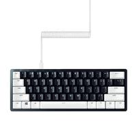 Razer Ensemble de mise à niveau de touches PBT + câble spiralé : PBT durable Doubleshot - Compatibilité universelle - Outil de retrait de touches et stabilisateurs - Spirale tactique et conçue - Câble