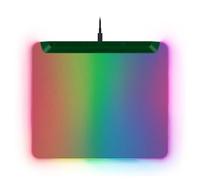 Razer Firefly V2 Pro Phantom Green Edition - Tapis de Souris de Jeu entièrement illuminé avec Chroma RGB (Port USB 2.0, Surface Micro-Texturée, Base Antidérapante) Phantom Green