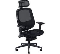 Razer Fujin Pro - Chaise Gaming Haut de Gamme (Maille Confortable et Respirante, Technologie Synchro-Tilt, Support Lombaire 2D, Cadre en Aluminium Ultra Résistant, Accoudoirs rembourrés 4D) Noir