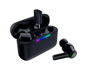 Razer Hammerhead V3 HyperSpeed - Écouteurs Gaming sans Fil multiplateforme - ANC d’Annulation Active du Bruit - HyperSpeed Wireless & Bluetooth - Batterie 40 h - Résistant à l'eau IPX4 | Noir