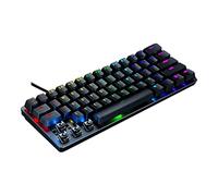 Razer Huntsman Mini (commutateur analogique) - Clavier de Jeu Compact à 60% (commutateurs analogiques, Touches PBT Doubleshot, câble USB-C Amovible) QWERTZ Disposition Allemande | Noir