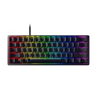 Razer Huntsman Mini (Switches Rouges) - Clavier Gamer Compact à 60% (Switches Opto-Mécaniques Linéaires et Silencieux, Touches en PBT, Câble USB-C Détachable) Clavier US | Noir