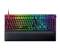 Razer Huntsman V2 (Switches Analog) - Clavier Gamer Optique pratiquement sans Latence (Switches Optiques Analogiques, Touches en PBT Doubleshot, Câble USB-C Détachable) Clavier AZERTY | Noir