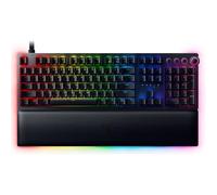 Razer Huntsman V2 (Switches Analog) - Clavier Gamer Optique pratiquement sans Latence (Switches Optiques Analogiques, Touches en PBT Doubleshot, Câble USB-C Détachable) Clavier AZERTY | Noir