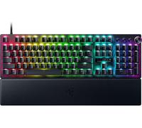 Razer Huntsman V3 Pro, filaire, USB, commutateur optique à clé, QWERTY, LED RGB, noir