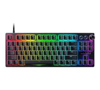 Razer Huntsman V3 Pro Low-Profile TKL 8KHz - Clavier e-Sport Optique analogique doté de commutateurs à Profil Bas - Snap Tap - Snap Flex - HyperPolling 8000 Hz | Clavier QWERTY US