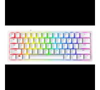 Razer Huntsman V3 Pro Mini - Clavier Gaming 60% Blanc - USB Type-C - Switches Optiques - Rétroéclairage LED RGB - Réf: RZ03-04991700-R3M1