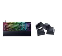 Razer Huntsman V3 Pro (Switches Analog) + Phantom Keycap-Set - e-Sport Clavier Gamer Optique - Snap Tap - Déclenchement Rapide (Touches en PBT Doubleshot) Clavier AZERTY | Noir