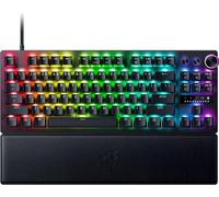 Razer Huntsman V3 Pro TKL (Switches Analog) - Clavier Gamer Tenkeyless (Switches Optiques Analogiques réglables de 0,1 à 4,0mm, Déclenchement Rapide, Touches en PBT Doubleshot) Clavier QWERTY | Noir