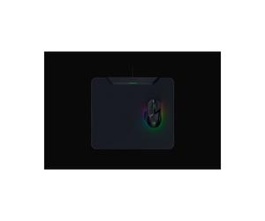 Razer HyperFlux V2 Tapis de Souris Gaming Noir - Surface Monochromatique, Base Antidérapante, Chargeur Sans Fil Intégré, Épaisseur 5mm, Matériau Caoutchouc - RZ81-04930100-B3M1
