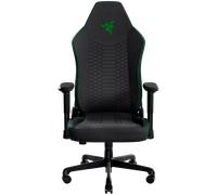 Razer Iskur V2 X Black Fabric Gaming Chair, Built-in Lumbar Arch, Widened Seat B