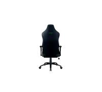 Razer Iskur X - Chaise de jeu ergonomique (Chaise de bureau, design ergonomique, simili cuir multicouche, rembourrage en mousse haute densité) Noir-Vert | Standard