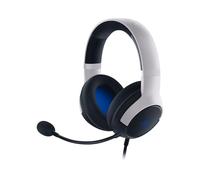 Razer Kaira X Casque de jeu filaire pour PlayStation 5/PS5, PS4, PC, Mac, mobile : Pilotes 50 mm, Micro cardioïde HyperClear, Coussins en mousse à mémoire de forme, Commandes sur le casque, Blanc et