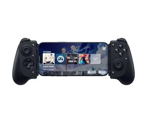 Razer Kishi V3 - Contrôleur mobile de taille normale pour iPhone et smartphones Android - USB-C - sticks analogiques anti-dérive - 12 boutons (Sensa HD Haptics, Nexus Game Launcher) Noir