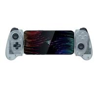 Razer Kishi V3 Phantom White - Manette Mobile Pleine Taille pour Smartphones iPhone et Android - Plug-and-Play USB-C - Sticks analogiques Anti-Drift - 12 Boutons - HD Haptics | Édition Phantom White