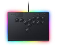 Razer Kitsune - Contrôleur arcade optique All-Button pour PS5 et PC (Disposition précise des quatre boutons de mouvement, Switches optiques linéaires low-profile Razer) Noir