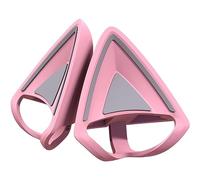 Razer Oreilles clippables pour casque gaming Kitty Ears V2 — Silicone 26g, straps ajustables, Quartz