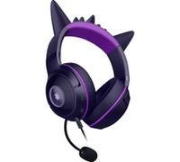 Razer Kraken Kitty V2 - Édition Gengar Pokémon - Casque USB - Pointes Gengar - Éclairage réactif au Stream - Microphone cardioïde HyperClear - Haut-parleurs Triforce 40mm - Son Surround | Violet