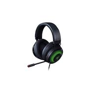 Razer Kraken Ultimate - Casque Surround Gaming USB (Microphone avec Réduction Active du Bruit, Haut-parleurs de 50mm, Son Spatial THX, Construction en Acier et Aluminium) Noir