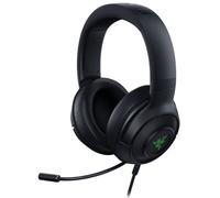 Razer Kraken V3 X Casque de Gaming : Son Surround 7.1 - Pilotes Triforce 40 mm - Micro cardioïde Pliable HyperClear - Éclairage Chroma RVB - pour PC - Noir Classique