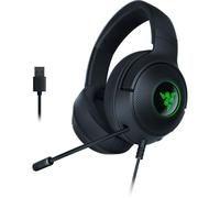 Razer Kraken V3 X USB - Casque de Jeu Filaire USB - ultralégère avec 285g (Haut-parleurs de 40mm Triforce, Micro cardioïde HyperClear, Son Surround 7.1, Chroma RGB) Noir
