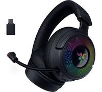 Razer Kraken V4 - Casque de Jeu sans Fil (Connectivité 3 Modes, Drivers Triforce 40mm, 9-Zone RGB Earcup Lighting, Mix & Volume adjustments, THX Spatial Audio) Noir