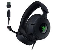 Razer Kraken V4 X Casque Gaming Filaire : Pilotes 40mm - Micro cardioïde - Coussins en mousse à mémoire de forme - Éclairage RVB Chroma - Câble de type C & Type A - Pour PC, Mac, PS5, Nintendo Switch,
