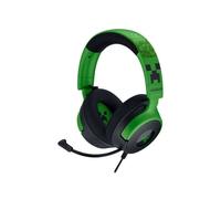 Razer Casque gaming Kraken V4 X Minecraft Edition – USB‑C, Micro cardioïde rétractable, Chroma RGB