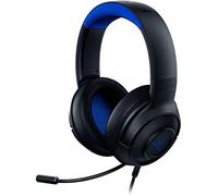 Razer Kraken X Casque de Jeu Ultra léger pour Console - Son Surround 7.1 - Cadre léger - Microphone cardioïde Pliable pour PC, Xbox, PS4, Nintendo Switch - Bleu/Noir