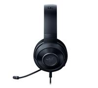 Razer Kraken X - Casque Gaming Filaire Multiplateforme (Microphone Cardioïde Flexible, Conception Ultralégère de 250g, Haut-parleurs de 40mm, Cable 3.5mm) Noir