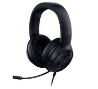 Razer Kraken X Lite - Casque de jeu PC filaire ultraléger - Microphone cardioïde pliable Surround Sound (230 g léger, 3,5 jack pour PS4, PS5, Switch, Xbox One, Xbox Series X|S) Noir