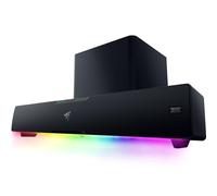 Razer Leviathan V2 Pro - Barre de Son PC avec Caisson de Basses avec IA et Formation de Faisceaux (THX Audio, Chroma RGB, Bluetooth et Prise Jack 3,5 mm, Application Audio et Synapse) Noir