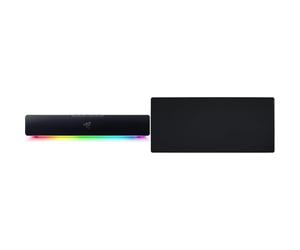 Razer Leviathan V2 X - Barre de Son de Gaming pour PC (avec Haut-parleurs Large Band & Gigantus V2 3XL - Tapis de Souris Gaming Souple pour la rapidité et Le contrôle, 1,200 x 550 x 4mm, Caoutchouc