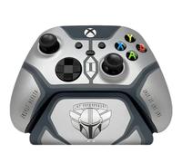 Razer Mandalorian Manette sans fil professionnelle et support de charge rapide pour Xbox Series X/S, Xbox One : déclencheurs d'impulsion - Poignées texturées - Autonomie de la batterie 12 heures - Charge magnétique sécurisée