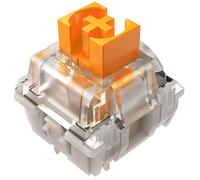 Razer Mechanical Switches Pack - Yellow Linear Switch ((3e Gén, Logement de switch transparent avec lentille LED, Jusqu'à 100 millions de frappes, Connecteurs à 3 broches polyvalents)