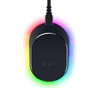 Razer Mouse Dock Pro avec rondelle de Chargement sans Fil : Chargement magnétique sans Fil - Émetteur-récepteur HyperPolling 8K Hz intégré - Base antidérapante - Éclairage RVB Chroma - Noir Classique