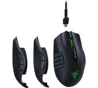 Razer Naga Pro - Souris - ergonomique - pour droitiers - optique - 20 boutons - sans fil - Bluetooth - adaptateur USB Bluetooth