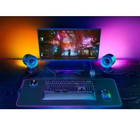 Razer Nommo V2 Pro Plage complète Noir Avec fil &sans fil