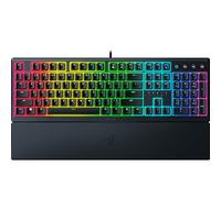 Razer Ornata V3 Clavier de jeu : touches discrètes - Commutateurs à membrane Mecha - Touches revêtues d'UV - Touches multimédia rétroéclairées - Éclairage RVB 10 zones - Résistant aux éclaboussures -