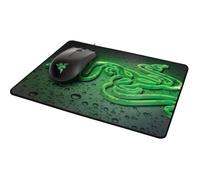 RAZER Pack Gamer : Souris Gamer - Filaire - Optique - 1800 dpi - 3 Boutons - Rétroéclairé + Tapis de souris Gamer