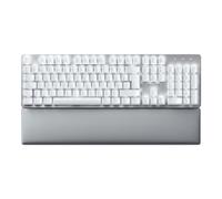 Razer Pro Type Ultra - Clavier mécanique sans fil pour une productivité maximale (commutateurs de clavier silencieux et linéaire, repose-poignet en similicuir, dongle multi-appareils, Bluetooth)