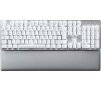 Razer Pro Type Ultra - Clavier mécanique sans Fil pour Une productivité maximale - interrupteurs Silencieux et linéaires Jaunes - RF/Bluetooth - Clavier Allemande QWERTZ | Blanc